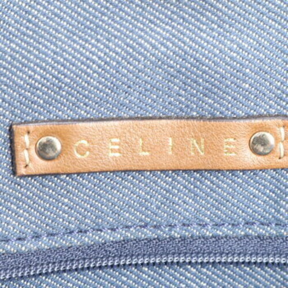 Celine Paris Macadam Triomphe Bag Tote Handbag Be… - image 12